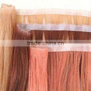 Top Quality PU Skin Weft Remy Hair Extensions , Cheap Remy Hair Extensions