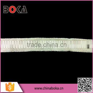 Fashion 2CM White Cotton Lace Trim With Alloy Studs