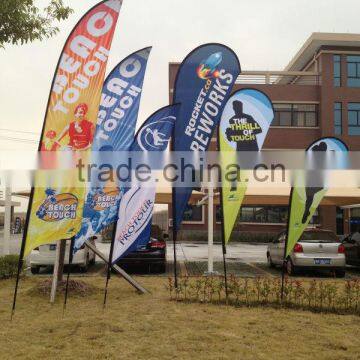 Hot sale and promotional printing feather flags