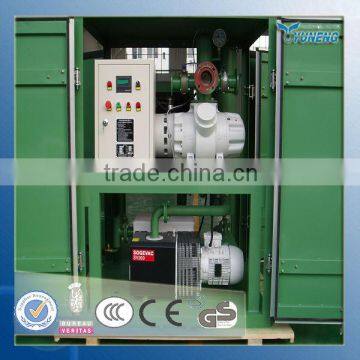 Air-cooled vacuum pump unit for vacuum immersion treatment