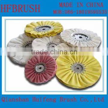 Wood polishing wheel