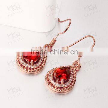 2015 new latest design indian gold jhumka crystal earring for young women