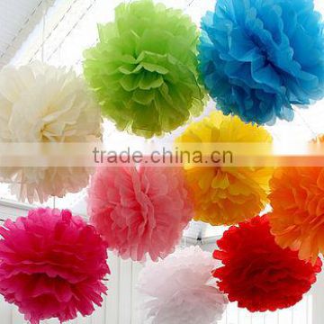 Wedding Party Shower Decoration Tissue Paper Pom Poms Flower Ball