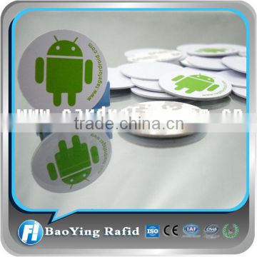 Factory Direct Sale TK4100 Contactless RFID PVC Coin Tag