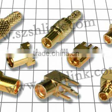 Mini MMCX Jack Right Angle Connector Crimp/Solder Attachment For RG174, RG316, photo-2