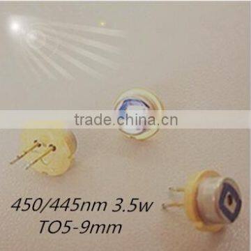 Nichia high power laser 445nm 3.5w 9mm blue laser diode