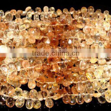 Imperial Topaz Pear Shape Beads photo-3