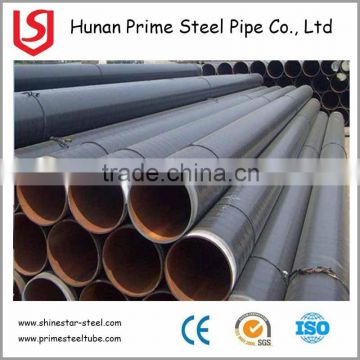 Top Quality 3PE Anti-Corrossion ERW Welded Carbon Steel Pipe / Steel Tube