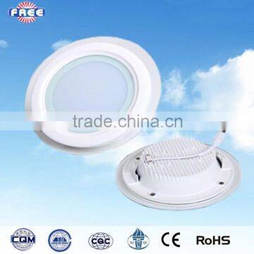 15w round panel light anodized aluminum housing made in china