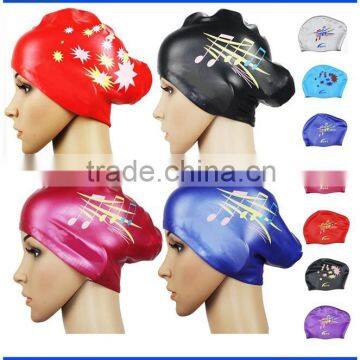 Professional swimming hat manufacture/silicone swimming hats for long hair