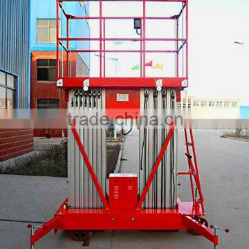 Good Quality Adjustable Mobile Scissor Lift /moving Platform With With Four Wheels photo-3