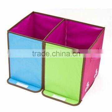 Hot Sale Printed Storage Box Foldable Fabric photo-3