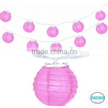 ~~~Party & Holiday Decoration~~~Paper lantern light string