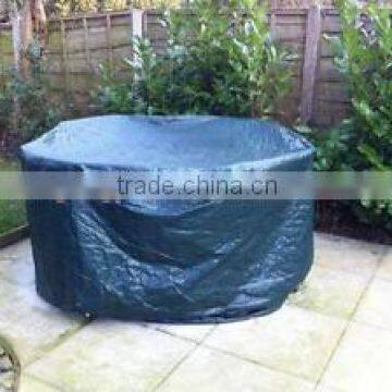 cheap and durable PE tarps furniture cover for outdoor and patio garden tables and chairs