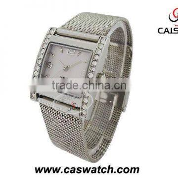 Smart Wingceltis bow strap ladies' diamond watch with swiss movement