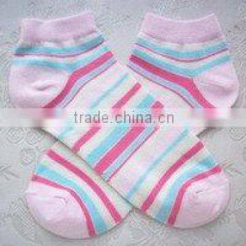 Lady Stripe Ankle Socks