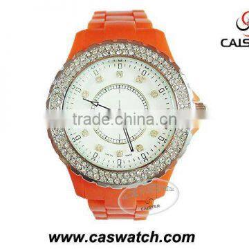 original watch plastics with diamonds bezel