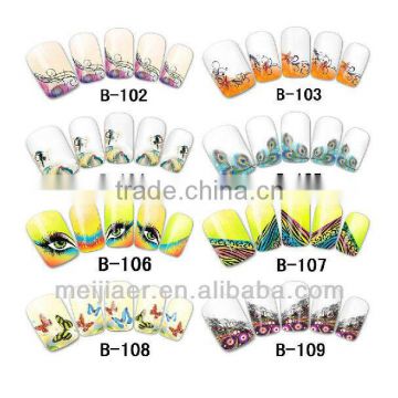 Beautiful Cartoon&Flower 3D Water Transfer Nail Art Stickers