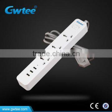 multi pin plug sockets/ fused plug extension cord