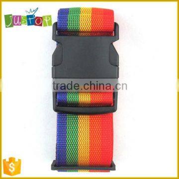Justop factory direcely wholesale safe password lock suitcase luggage strap baggage belt for travel