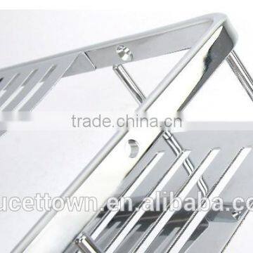 Stainless Steel L Shape Bathroom Corner Wall Shelf for Hotel and Home photo-5