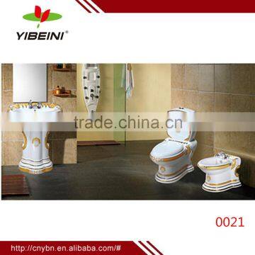 Hot sale bathroom sanitary ware WC toilet set manufacturer