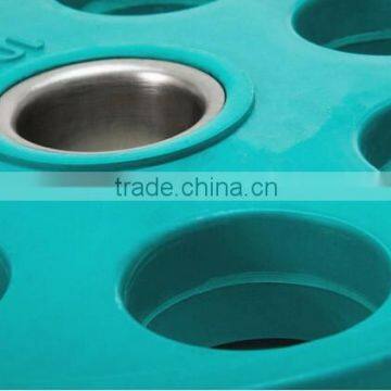 Colour Black Rubber Plate With Seven Hole photo-3