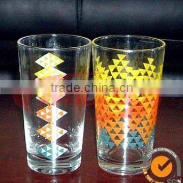 Decal Tumbler Glass