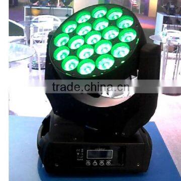 Professional dj equipment 19 x 10w zoom led moving head light