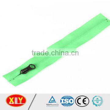 hot sale wholesale green close end nylon waterproof zipper