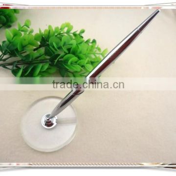 TT-05 high quality metal table pen , silver table pen for bank