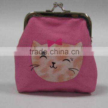 Small wholesale canvas Coin purse