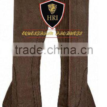 Brown Amara Half chaps / Horse Riding Half Chaps / Horse Riding Colorful Half chaps