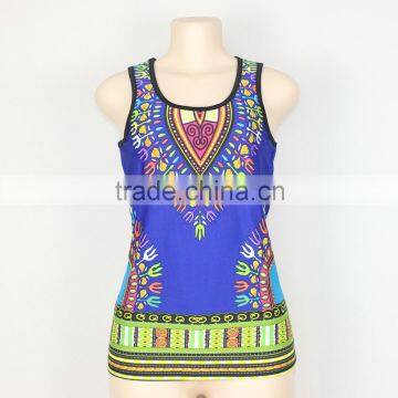The Factory Price Wholesale Women Tank Tops, Plain Tank Tops,African Dashiki Tops Quality Choice photo-2