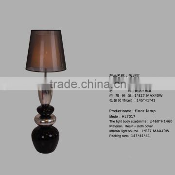 Resin art deco lighting/floor lamps contemporary