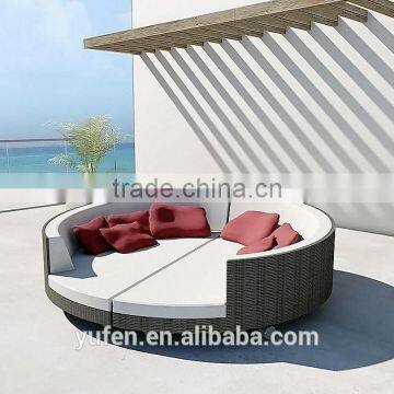 best selling rattan wicker cheap sofabed