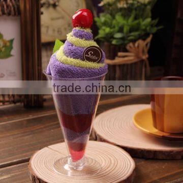 Wholesale Cheap Sundae Cake Towel Cake Towel Sundae Shape Gifts photo-5