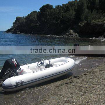 Made in china H-V320 FRP inflatable boats