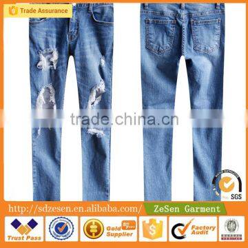 Sexy Women Fashion Denim Jeans China Garment Wholesale Apparel Jeans Pants For Women