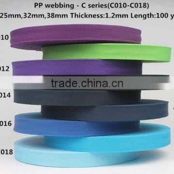 Blue nylon tape polypropylene webbing strap used for garment accessories                        
                                                Quality Choice