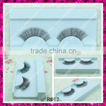 Wholesale price human hair eyelash manufacturers hand made eyelashes