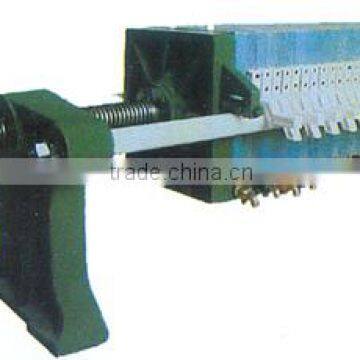 Plate and Frame Type Sludge Filter Press.
