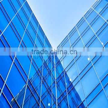 insulating glass curtain wall glass with 3C&ISO9001 certificate