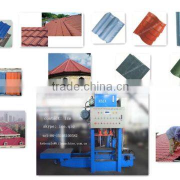 KB-125C Waste crops roof tile making machine