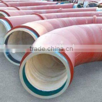 Mining chute impact alumina lining wear resistant pipe