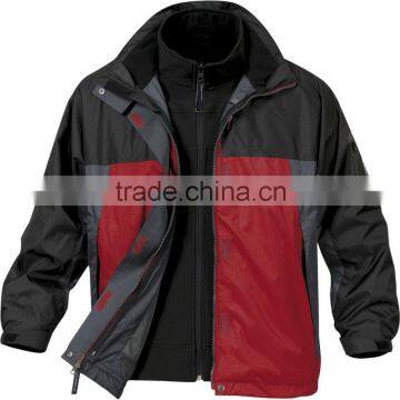 Winter outdoor sportwear men jacket 3 in 1