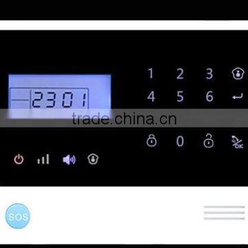 Diy Home Security Alarm System Package With Curtain PIR Sensor and Glass Break Sensor for Option photo-3