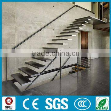 build floating staircase in steel design