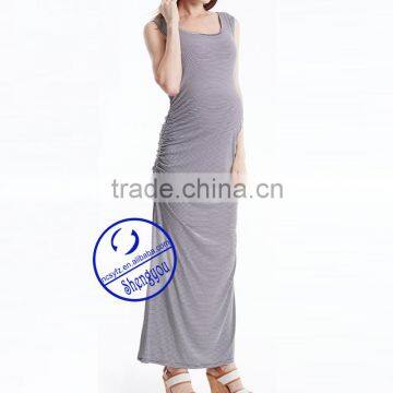 Custom Summer Sleeveless Fashion Maternity Women Dress photo-2