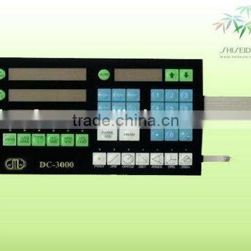 PET Keyboard Membrane Switch Embedded With LEDs